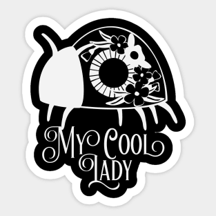 Cute Ladybug Beetle - My Cool Lady Sticker